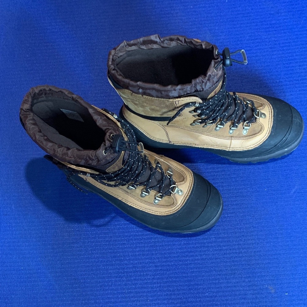 Sorel Tan and Black Winter Boots